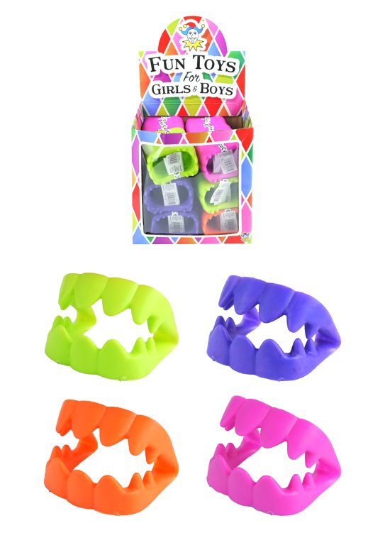 Neon Teeth (4 Assorted Colours)
