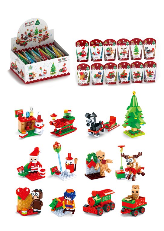 Christmas Block Kits 12 Assorted Designs