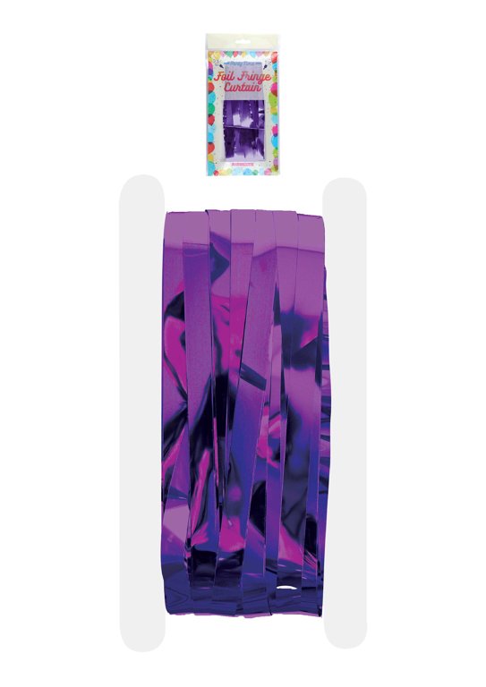Purple Foil Door Curtain (92x244cm)