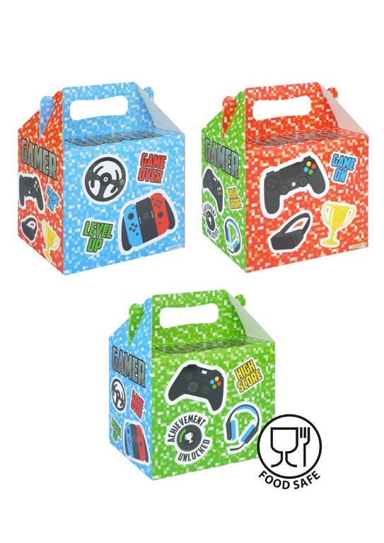 Gamer Lunch Boxes (3 Assorted Designs)