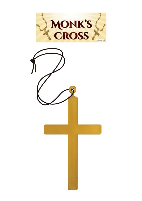 Monk Gold Cross (23cm)