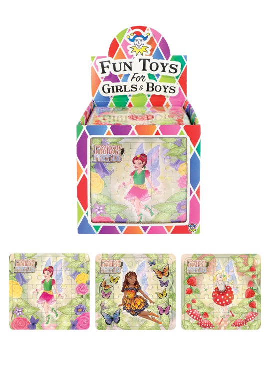 Fairy Mini Jigsaw Puzzles (13cm x 12cm) Assorted Designs