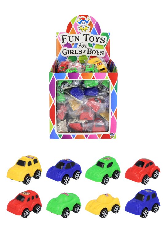 Pull Back Cars (5cm) Assorted Designs and Colours