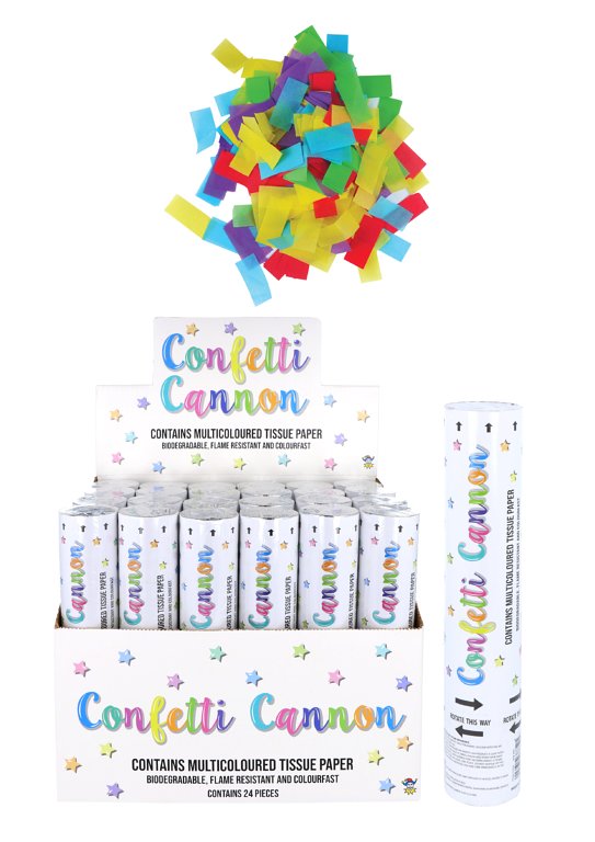 Celebration Paper Confetti Cannon (20cm)