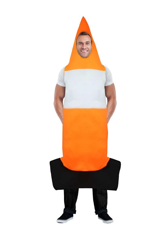 Traffic Cone (One Size) Adult Fancy Dress Costume