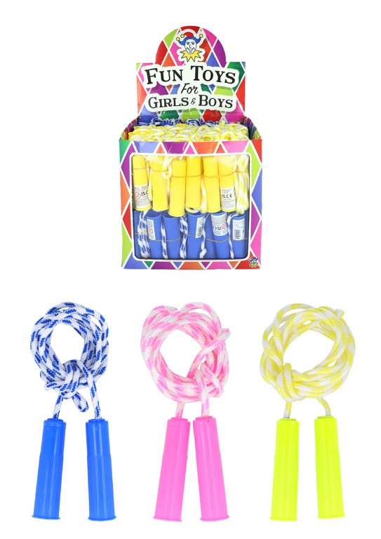 Skipping Rope (205cm) 3 Assorted Colours