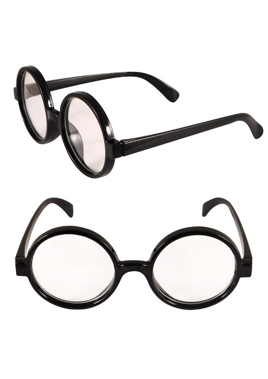 Wizard Boy Glasses with Clear Lenses (Adult)