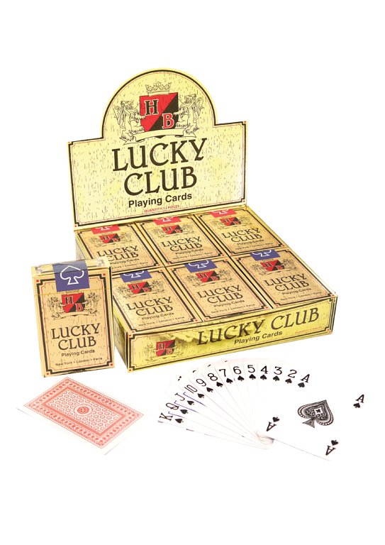 Lucky Club Playing Cards (9x6cm)