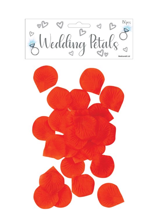 Red Wedding Petals (4.5cm x 5cm)