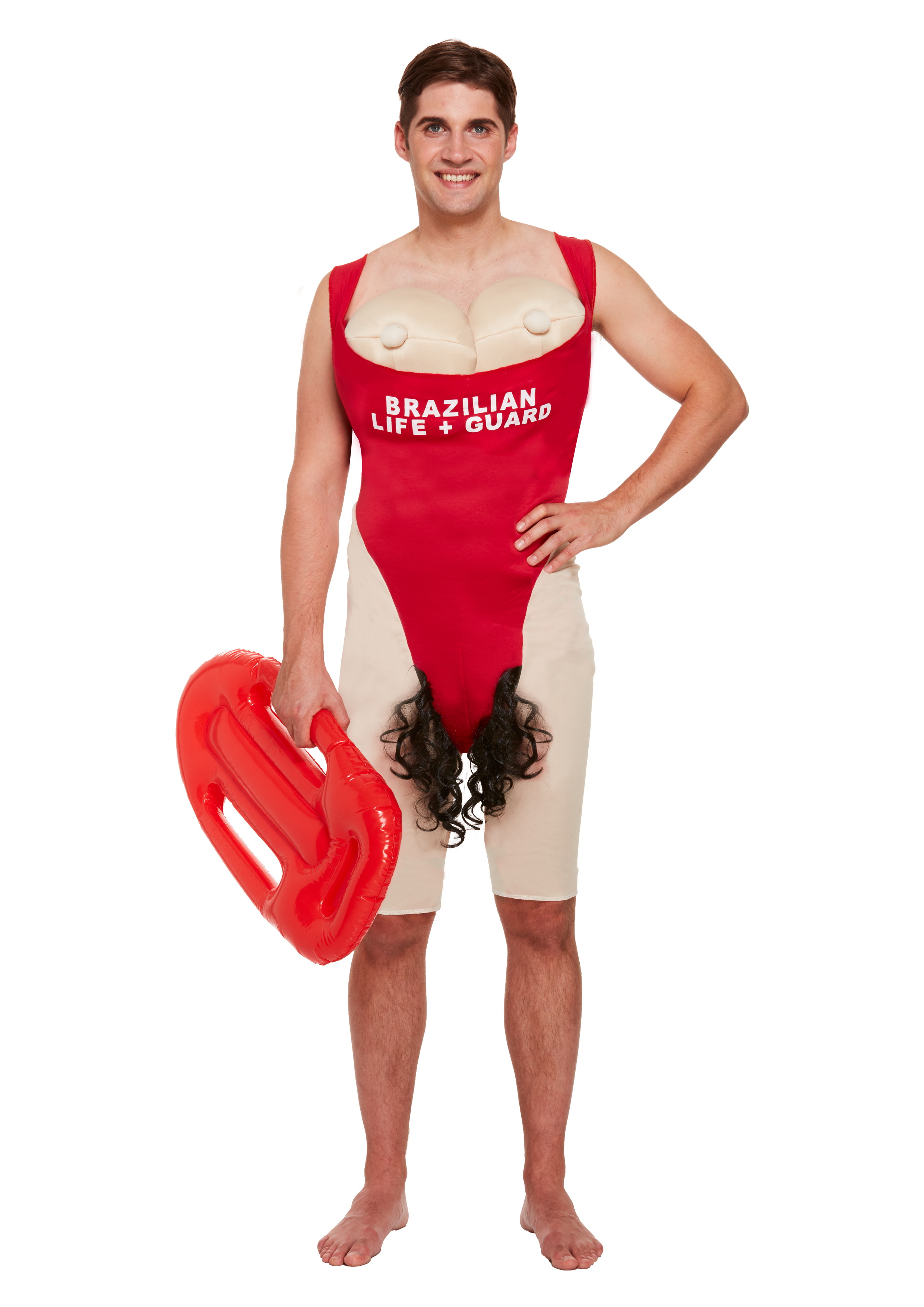 Beach Lifeguard One Size Adult Fancy Dress Costume Henbrandt Ltd