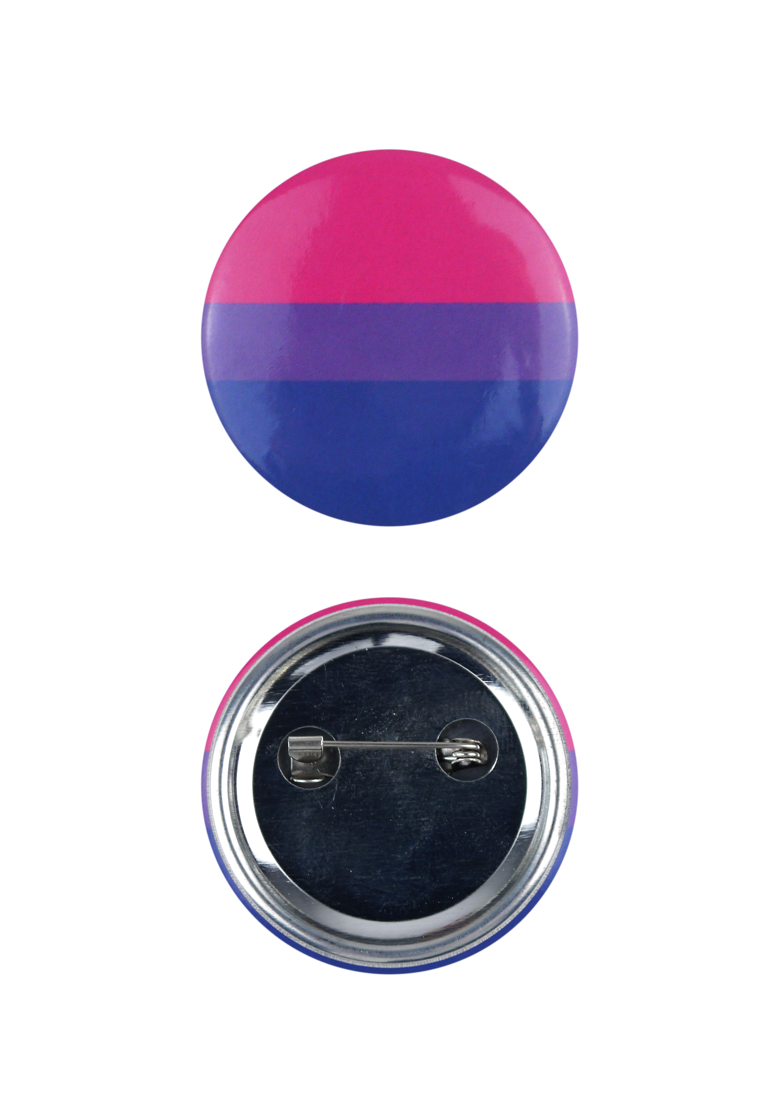 Bisexual Pride Badge (4cm) : Henbrandt Ltd