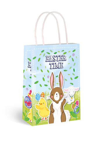 Easter Paper Bag with Handles (16 x 22 x 8cm)