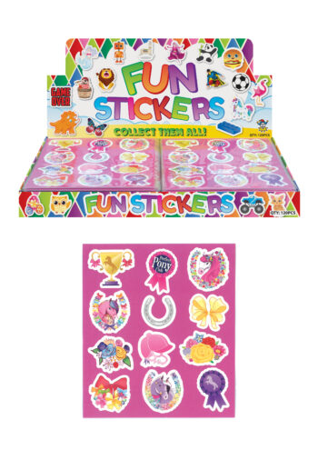 Pony Sticker Sheets (10cm x 11.5cm)