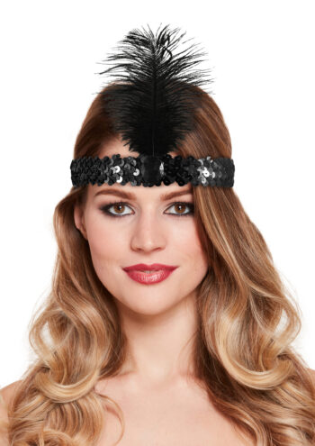 Black Charleston Headband